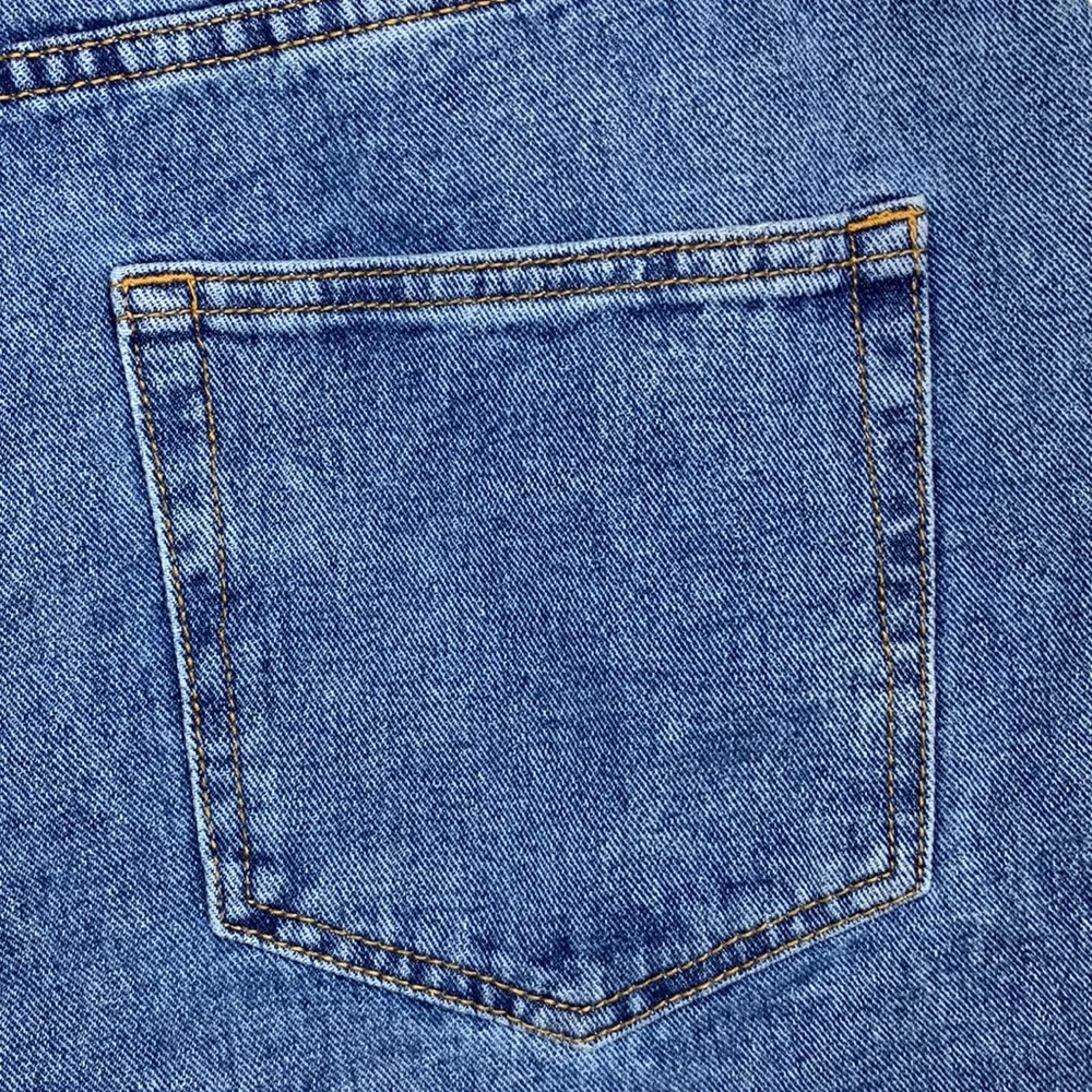 WILD FABLE Jean Shorts HIGH RISE SHORT Destroyed Hem Button Fly 5 Pocket 10